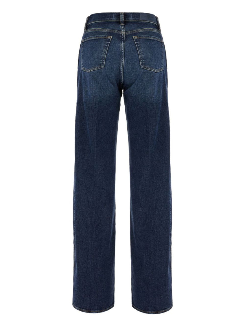 Blue Regular High Rise Jeans 2