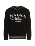 Black Crew Neck Sweater 1