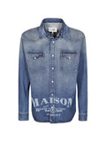 Blue Regular Denim Shirt 1