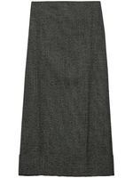 Dark Grey High Waist Skirt 1