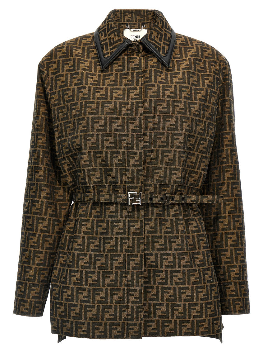 Brown 'FF' jacket 1