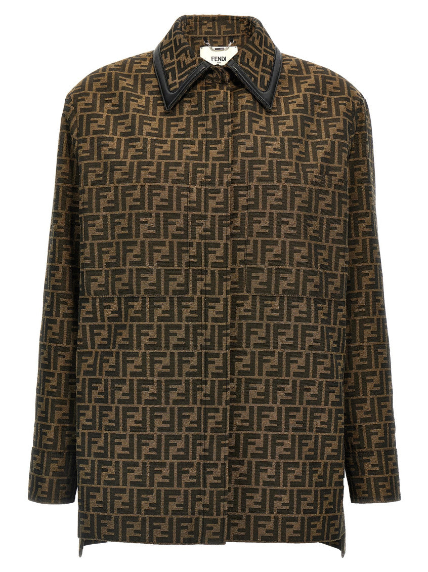 Brown 'FF' jacket 2