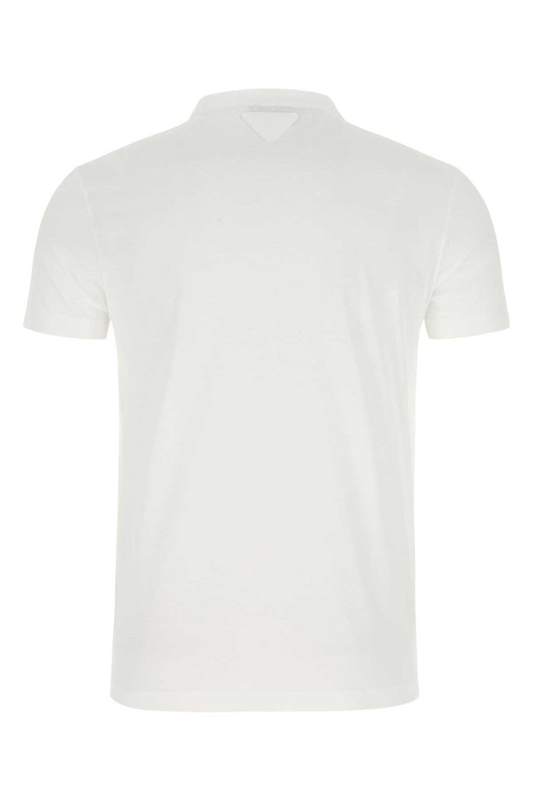 White cotton t-shirt set  2