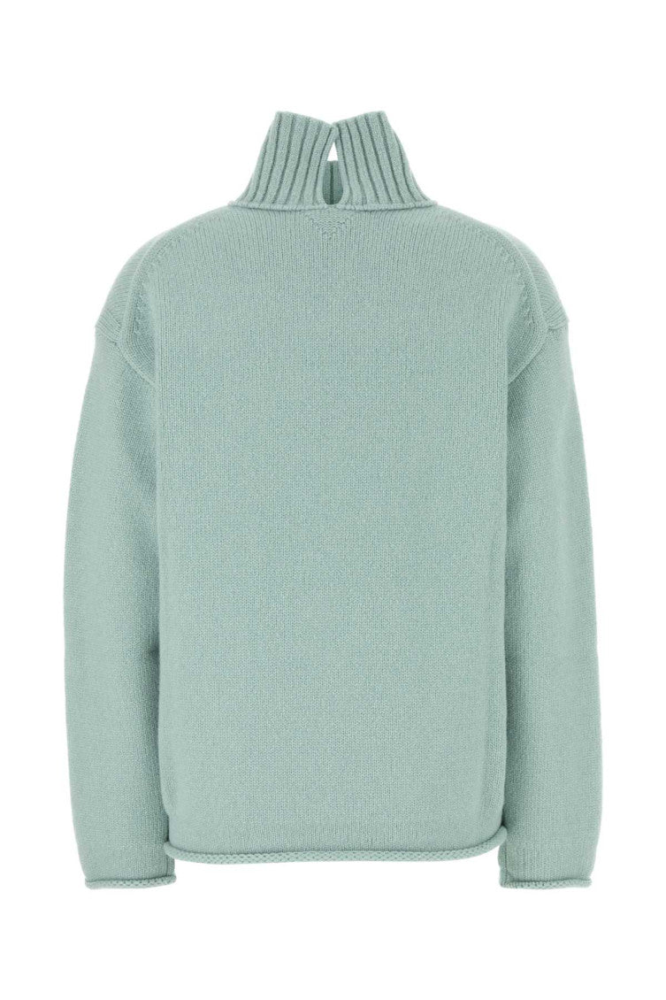 Blue Turtle Neck Sweater 2