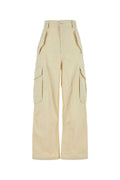 Beige Wide Leg Cargo Pant 1
