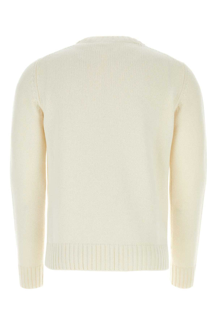 Ivory wool blend sweater  2