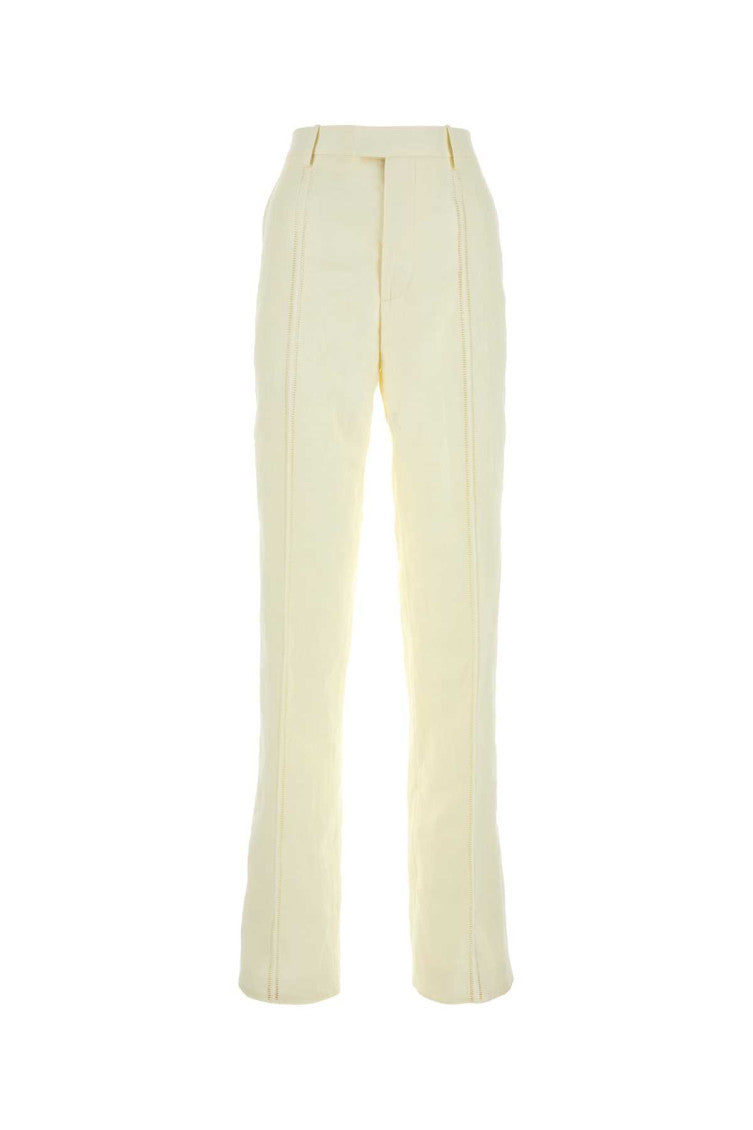 Off White Slim Fit Pant 1