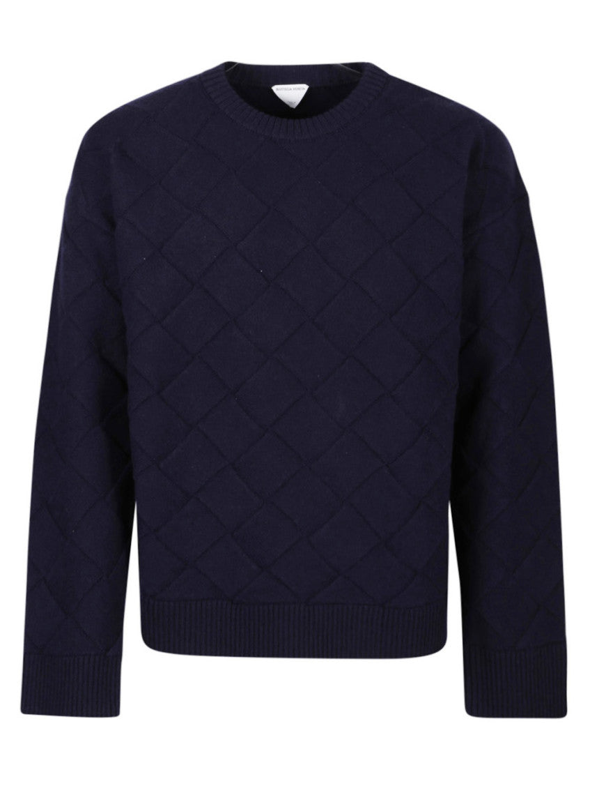 Navy Blue Crewneck Sweater 1