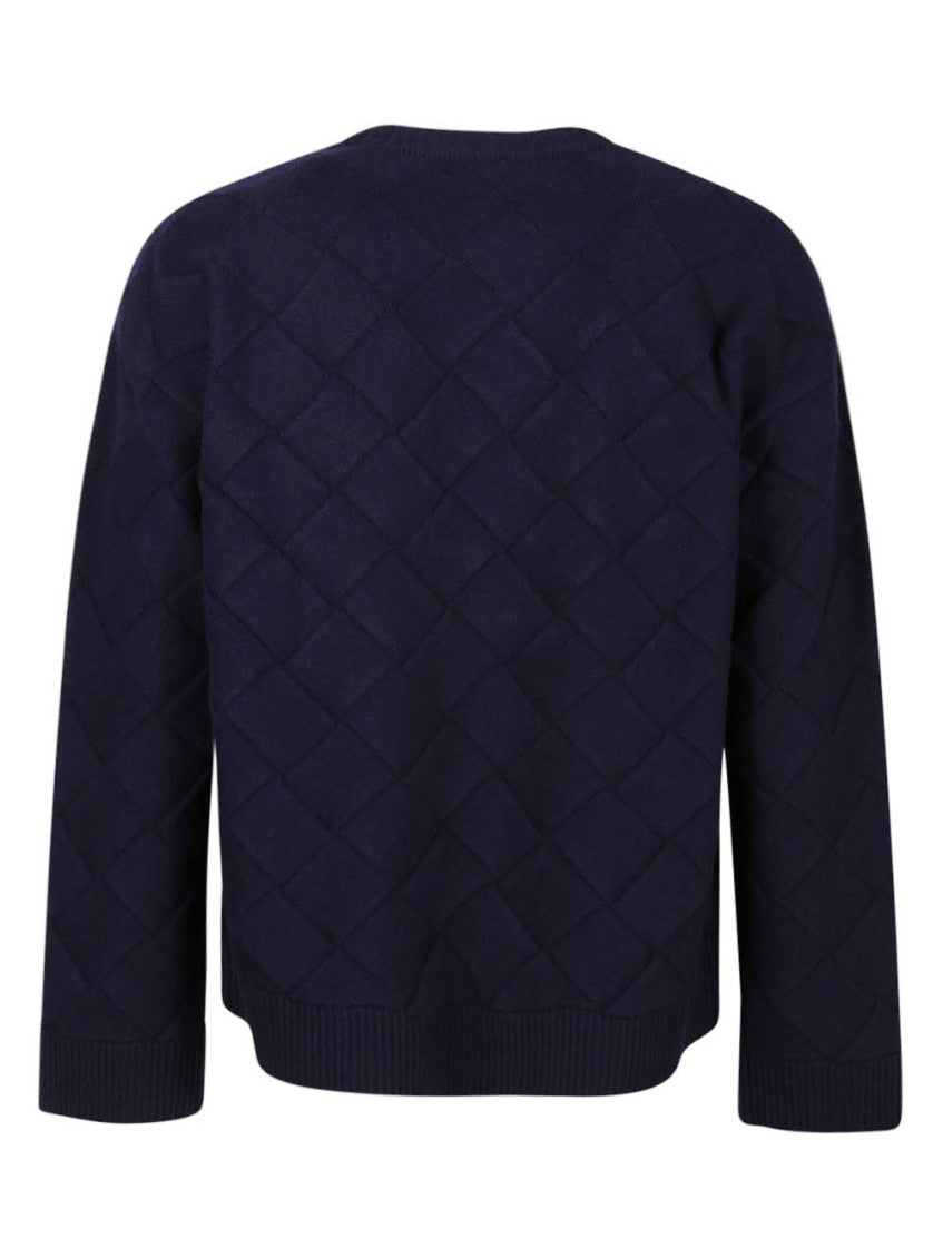 Navy Blue Crewneck Sweater 2