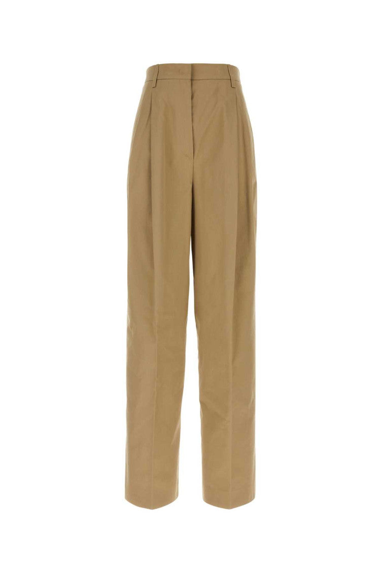 Beige Cotton Pant 1