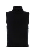 Black Cashmere Vest 1
