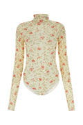 Printed Nylon Bodysuit 1
