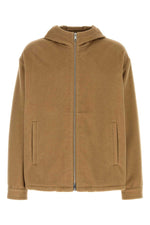 Light Brown Regular Fit Jacket 1