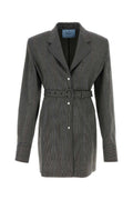 Black Wool Blazer 1