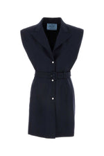 Navy Blue Wool Vest 1