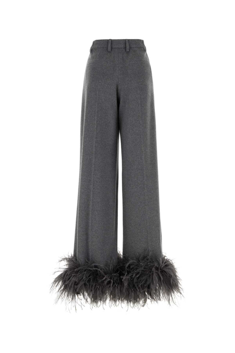 Grey Wide Leg Pant 2