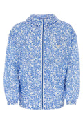 Blue Printed Windbreaker 1