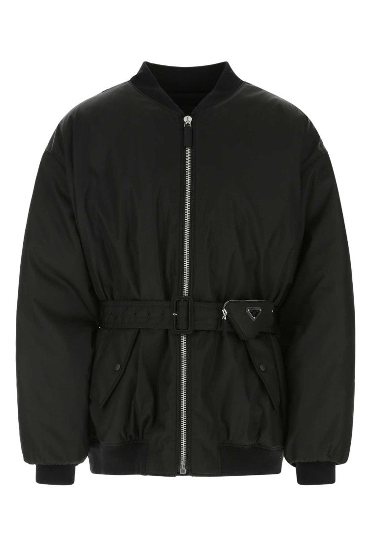Black Re-Nylon Padded Jacket 1