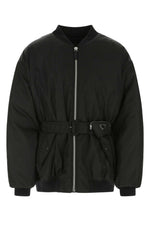 Black Re-Nylon Padded Jacket 1