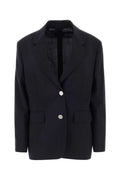 Black Double Breasted Blazer 1