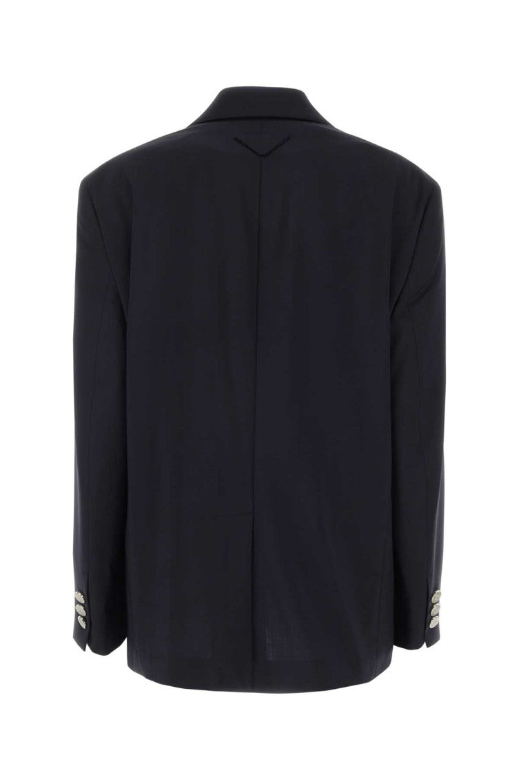 Black Double Breasted Blazer 2