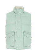 Blue Sleeveless Padded Jacket 1