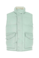 Blue Sleeveless Padded Jacket 1