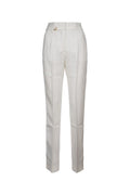 White Slim Fit Pant 1