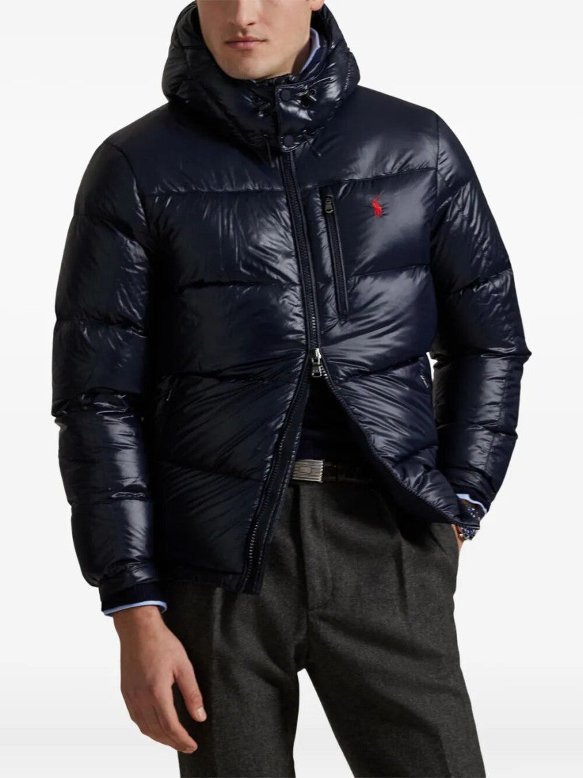 Navy Quilted Jacket 4