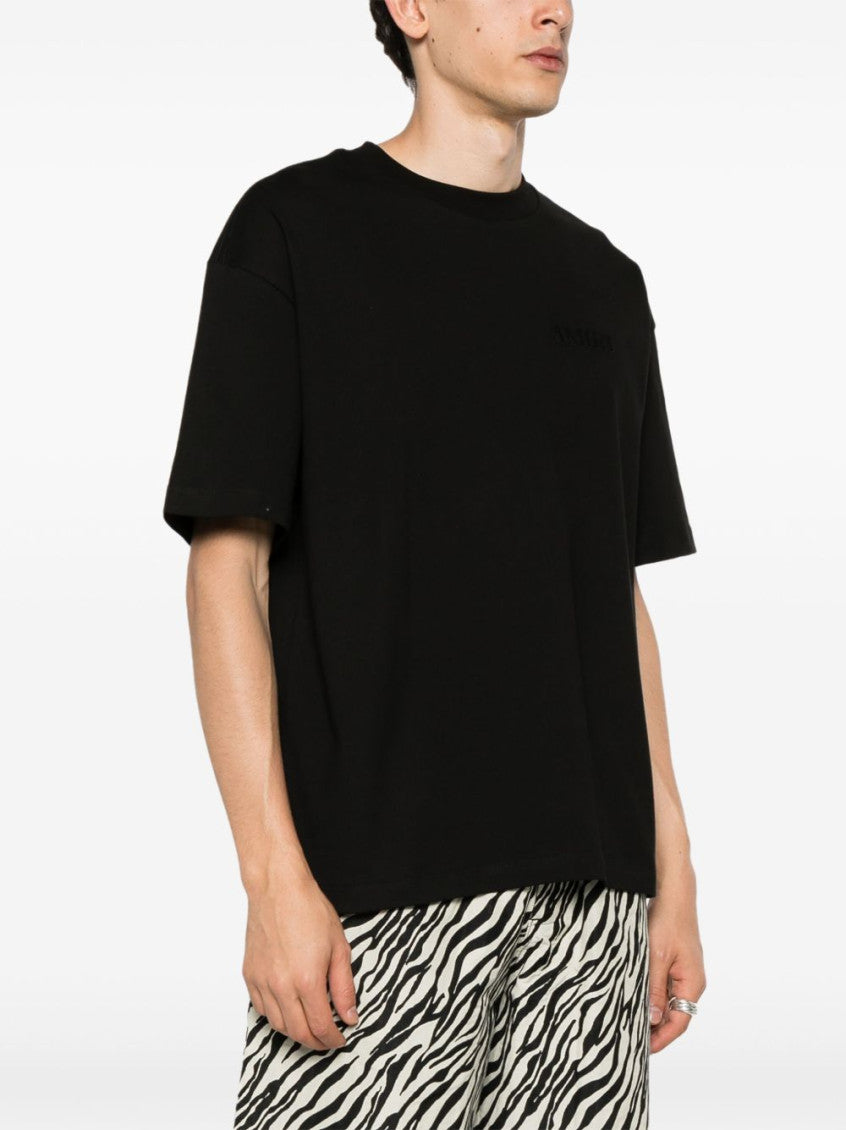 Black Cotton T-Shirt 2