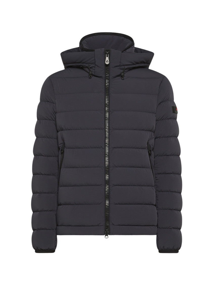 Navy Blue Quilted Jacket 1
