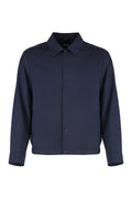Blue Regular Solid Overshirt 1