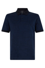 Blue Shirt Collar Polo 1