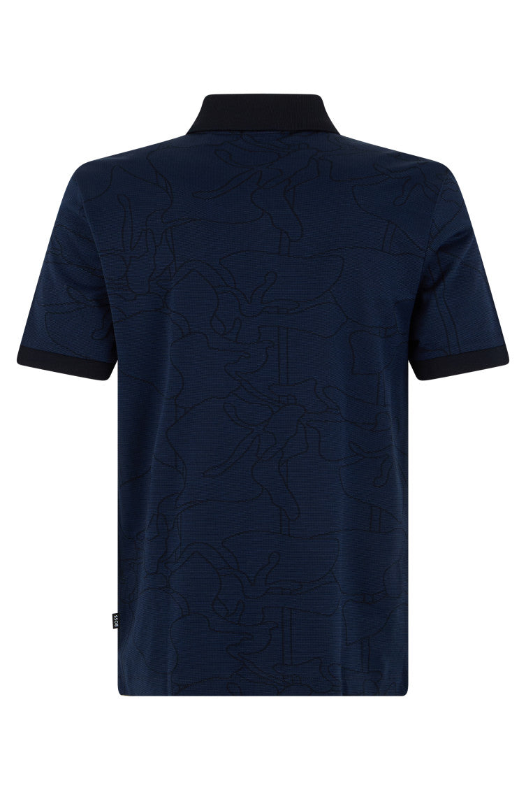 Blue Shirt Collar Polo 2