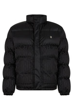 Black Quilted Padded Jacket 1
