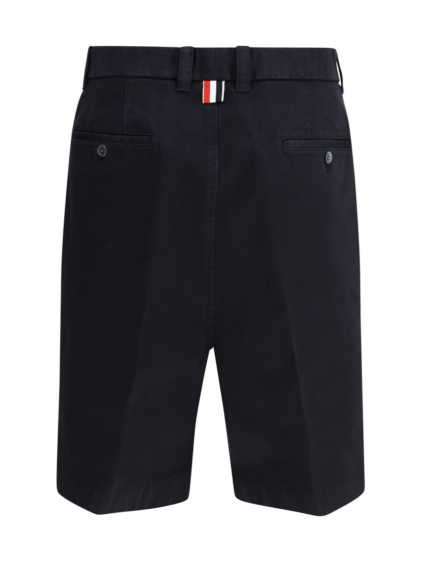 Dark Blue Chino Shorts 2