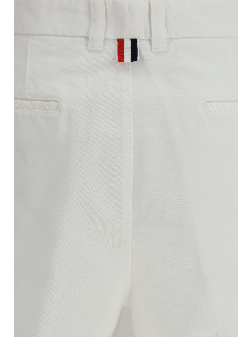 White Regular Chino Shorts 3