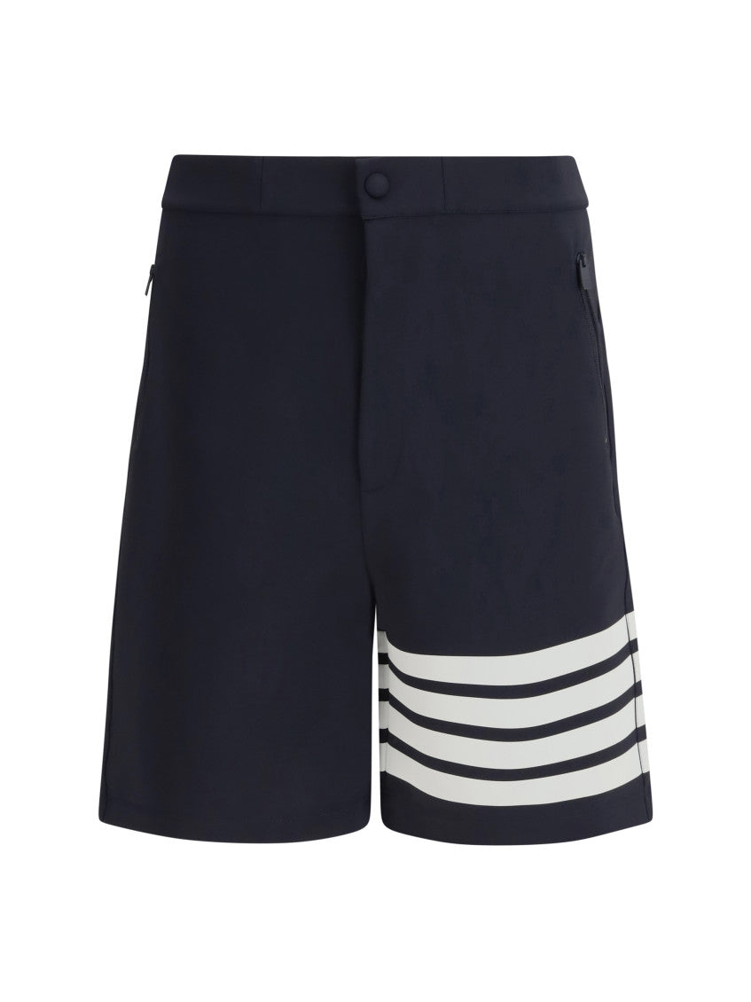 Navy Blue Stripes Shorts 1