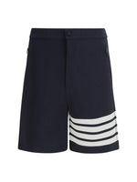 Navy Blue Stripes Shorts 1