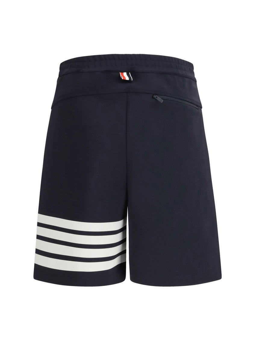 Navy Blue Stripes Shorts 2