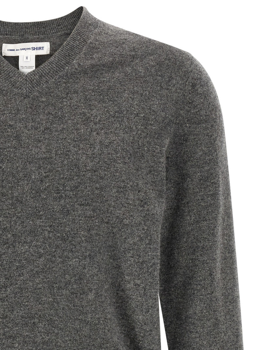Grey Color Block Sweater 3