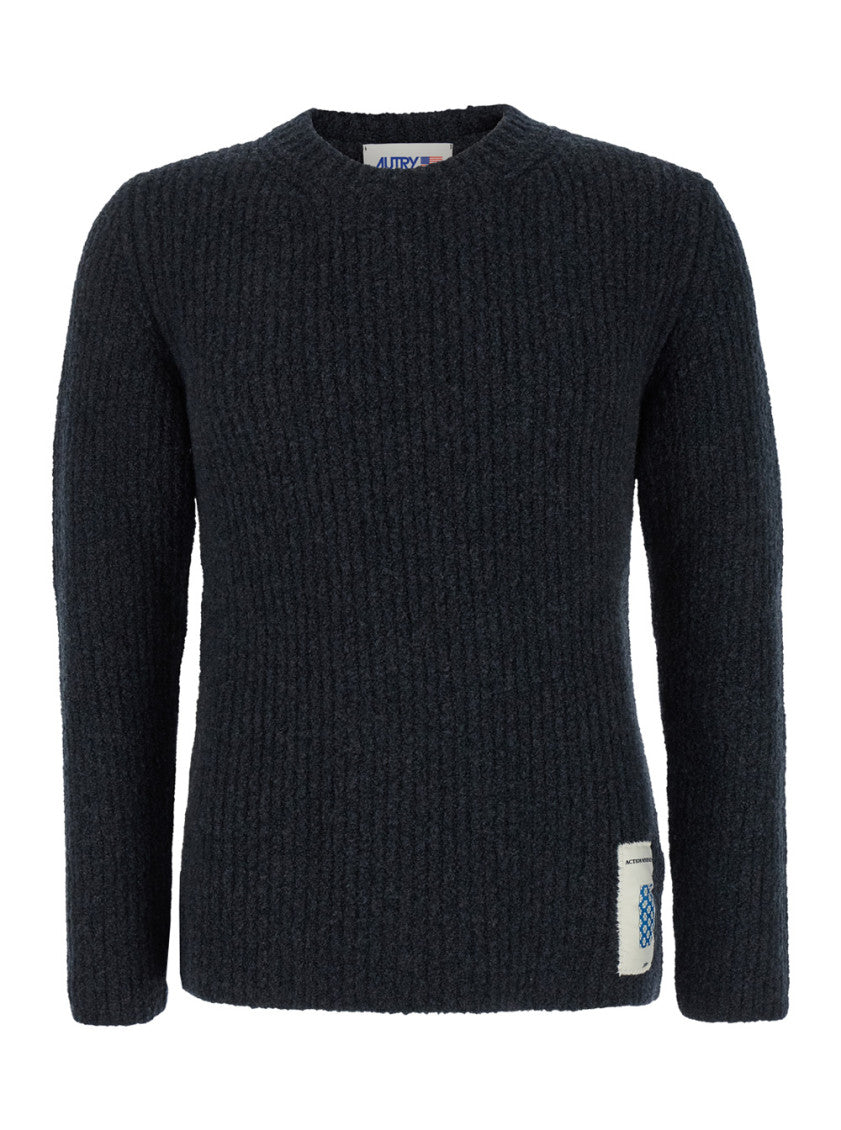 Black Crew Neck Sweater 1