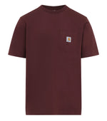 Maroon Crew Neck T-Shirt 1