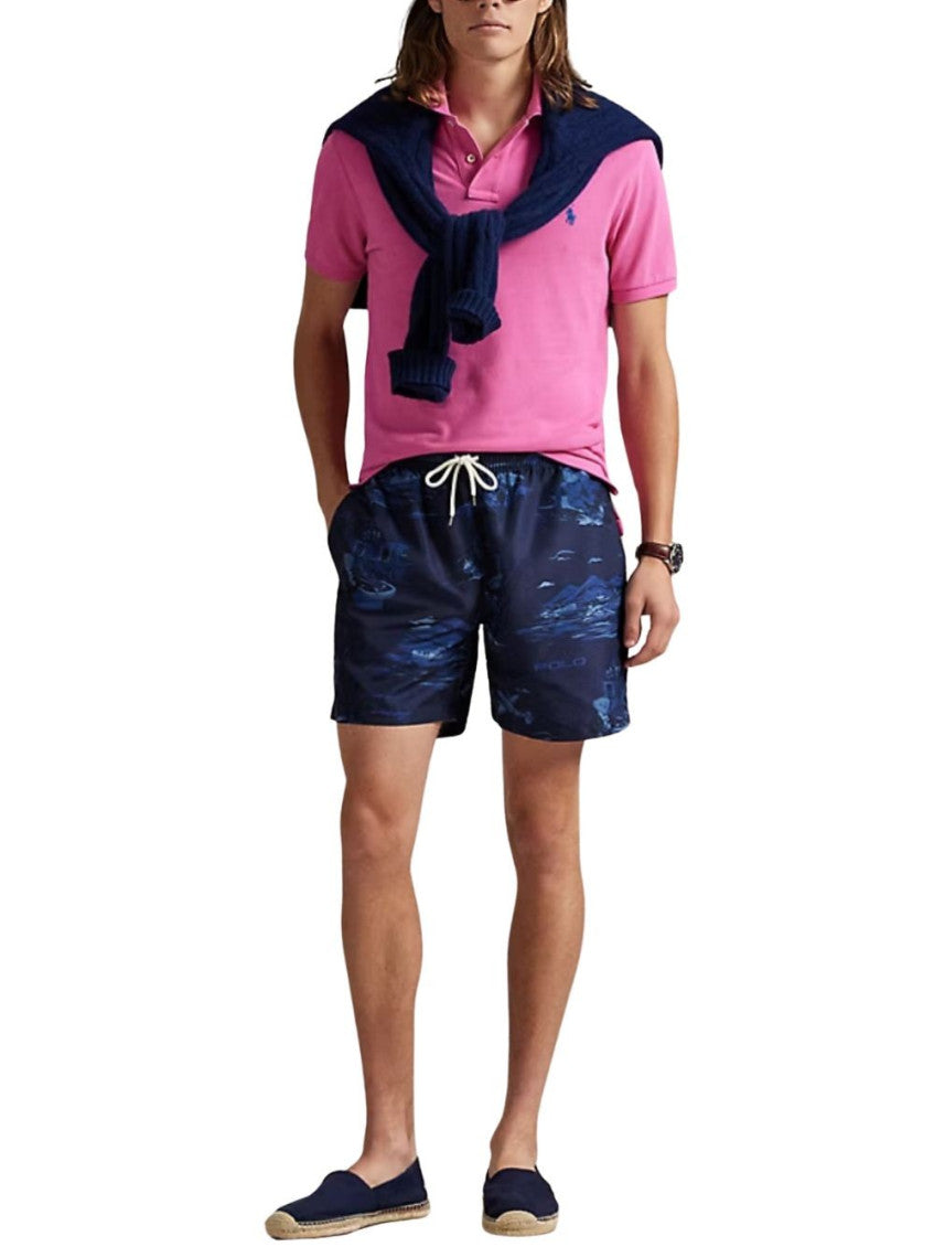 Navy Blue Swim Shorts 2
