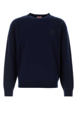 Blue Crew Neck Sweater 1