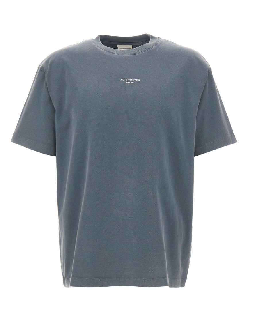 Grey Crew Neck T-Shirt 1