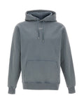 Grey Logo Relaxed Hoodie 1