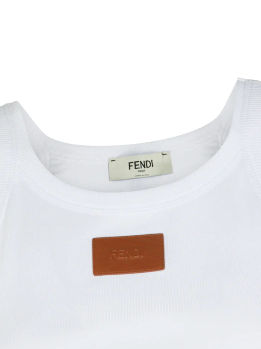 White Scoop Neck Top 3