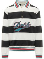 Off White Striped Polo 1