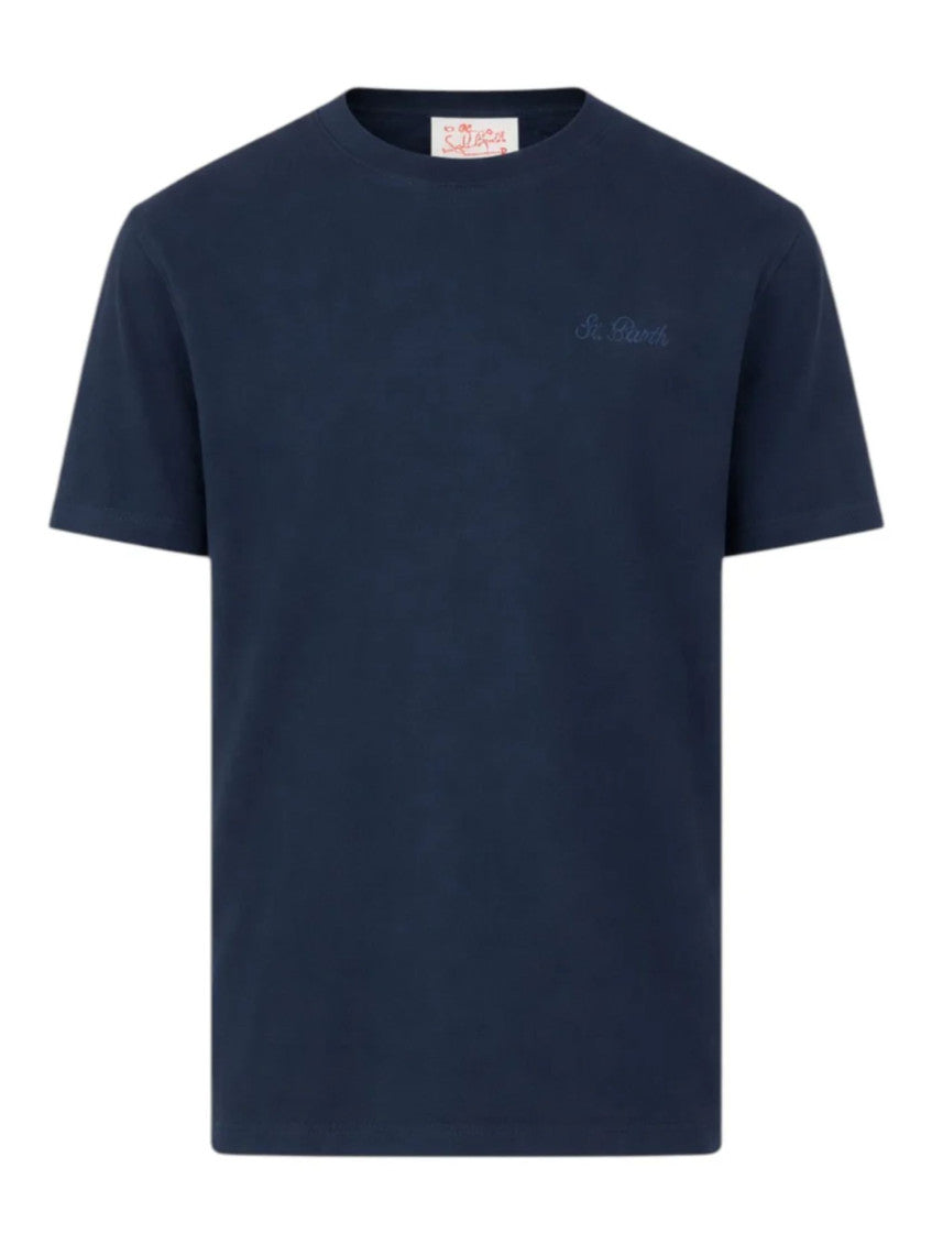 Boys Navy Blue Logo T-Shirt 1